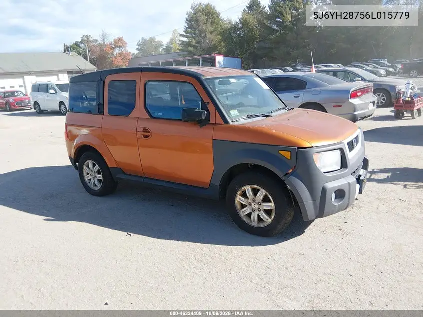 2006 Honda Element Ex-P VIN 5J6YH28756L015779 фото 2