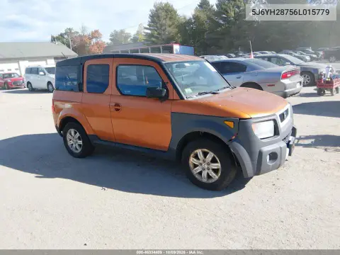 5J6YH28756L015779 — 2006 Honda Element, Естественный износ, фото до ремонта