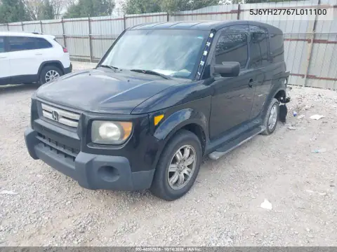 5J6YH27767L011100 — 2007 Honda Element, фото 3 с аукциона IAAI, Задняя часть слева
