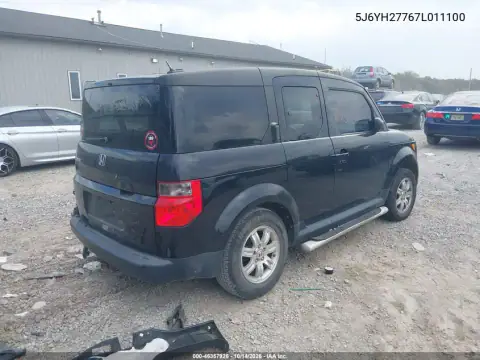 5J6YH27767L011100 — 2007 Honda Element, фото 5 с аукциона IAAI, Задняя часть слева