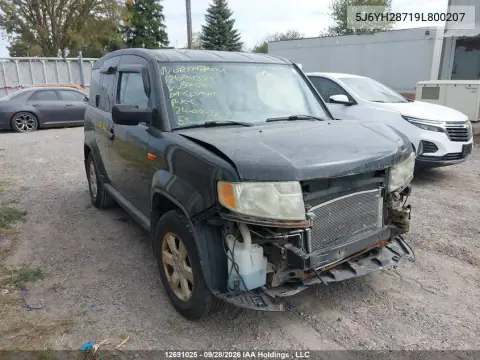 2009 Honda Element Ex VIN 5J6YH28719L800207 фото 1