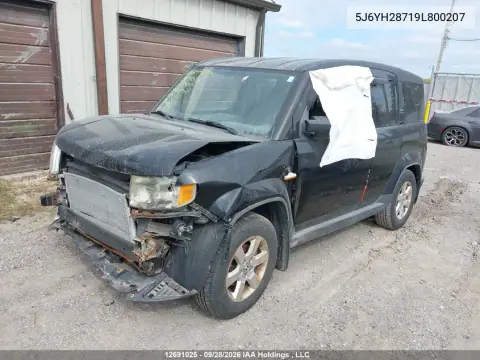 2009 Honda Element Ex VIN 5J6YH28719L800207 фото 2