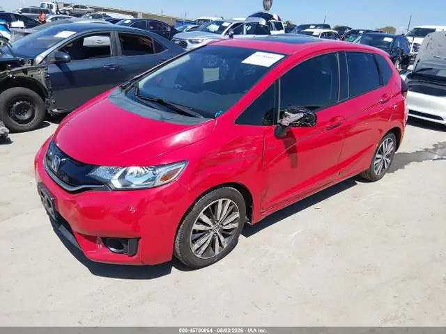 3HGGK5H8XFM733826 — 2015 Honda Fit EX/EX-L, фото 2 с аукциона IAAI 14.10.2026, Левый бок