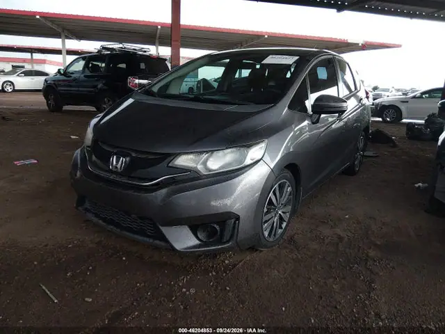 3HGGK5H88FM770454 — 2015 Honda Fit EX/EX-L, фото 2 с аукциона IAAI 13.10.2026, Передняя часть справа
