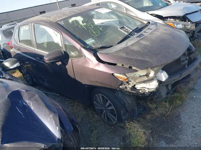 JHMGK5H76GS009077 — 2016 Honda FIT EX, Left & Right Side, фото до ремонта