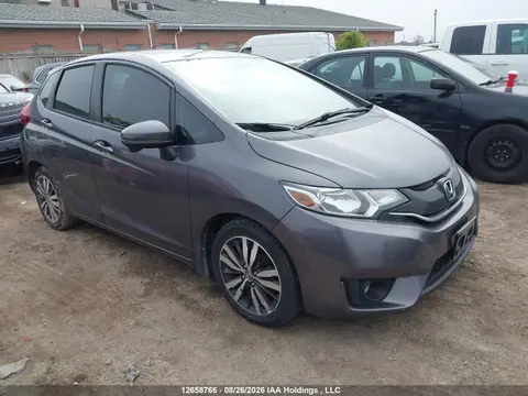 3HGGK5H74HM100281 — 2017 Honda FIT EX, Передняя часть слева (Left Front), фото до ремонта