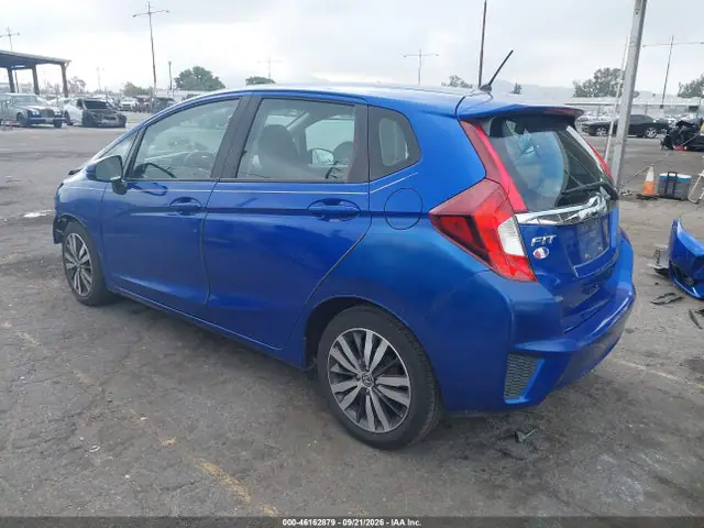 2017 Honda FIT EX VIN 3HGGK5G77HM700312 фото 3