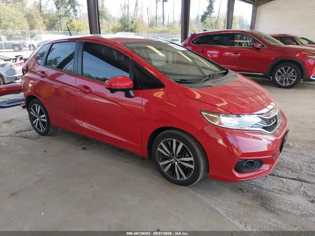 3HGGK5H82KM751151 — 2019 Honda FIT EX, Задняя часть (Rear), фото до ремонта