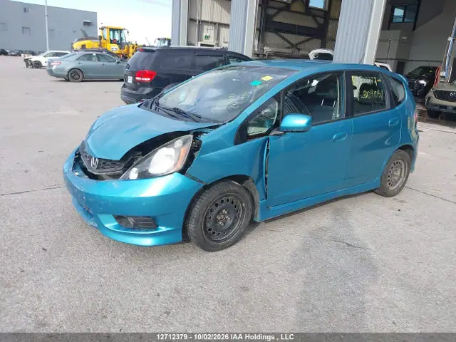 2014 Honda Fit Sport VIN LUCGE8H70E3004051 фото 2