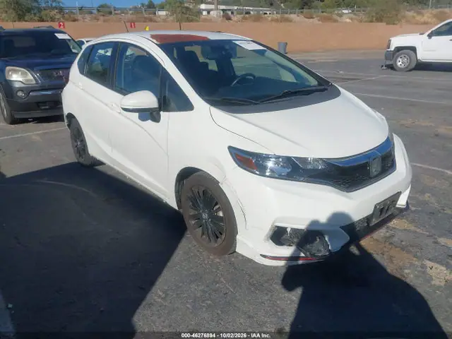 3HGGK5H65JM700286 — 2018 Honda Fit Sport, Задняя часть (Rear), фото до ремонта