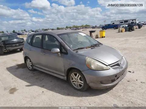 JHMGD386X8S006139 — 2008 Honda Fit, Естественный износ, фото до ремонта