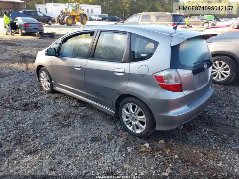 2009 Honda Fit Sport VIN JHMGE87409S042157 фото 4