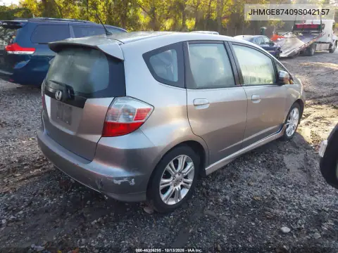 2009 Honda Fit Sport VIN JHMGE87409S042157 фото 5
