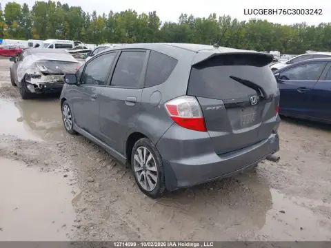 2012 Honda Fit VIN LUCGE8H76C3003242 фото 4
