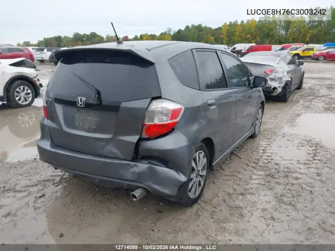 2012 Honda Fit VIN LUCGE8H76C3003242 фото 5