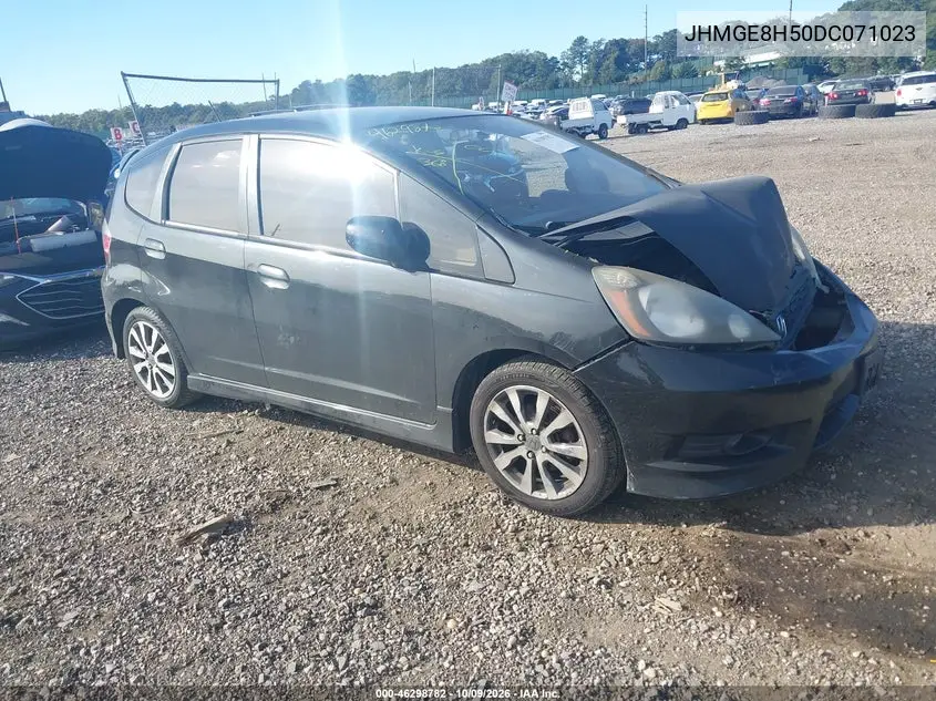 2013 Honda Fit Sport VIN JHMGE8H50DC071023 фото 2