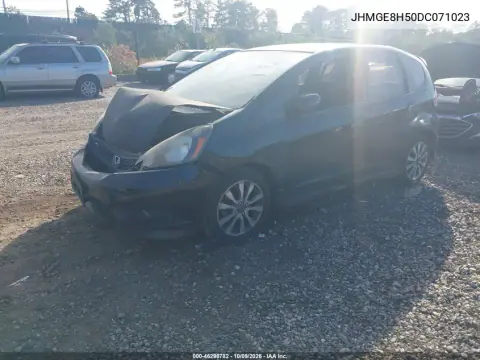 2013 Honda Fit Sport VIN JHMGE8H50DC071023 фото 3