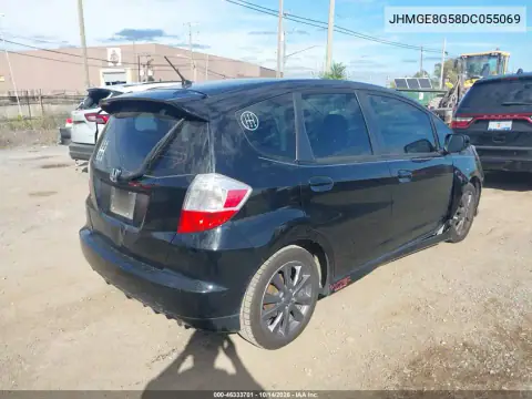 JHMGE8G58DC055069 — 2013 Honda Fit, фото 5 с аукциона IAAI, Правый бок