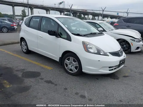 LUCGE8H59E3000160 — 2014 Honda Fit, Левый бок (Left Side), фото до ремонта