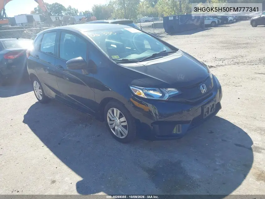 2015 Honda Fit Lx VIN 3HGGK5H50FM777341 фото 2