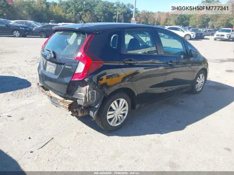 2015 Honda Fit Lx VIN 3HGGK5H50FM777341 фото 5