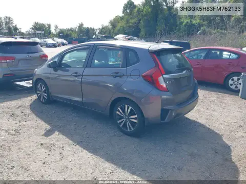 2015 Honda Fit Ex/Ex-L VIN 3HGGK5H83FM762133 фото 4