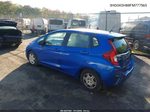 2015 Honda Fit Ex/Ex-L VIN 3HGGK5H88FM777565 фото 4