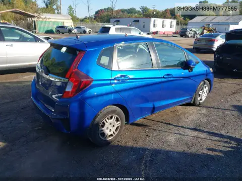 2015 Honda Fit Ex/Ex-L VIN 3HGGK5H88FM777565 фото 5