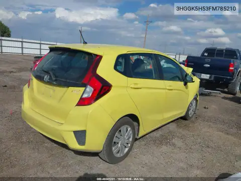 3HGGK5H53FM785210 — 2015 Honda Fit, фото 5 с аукциона IAAI, Передняя часть