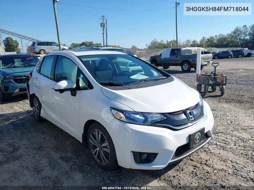 3HGGK5H84FM718044 — 2015 Honda Fit, фото 2 с аукциона IAAI, Справа сзади