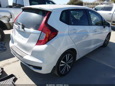 2018 Honda Fit Ex VIN 3HGGK5H8XJM708451 фото 5
