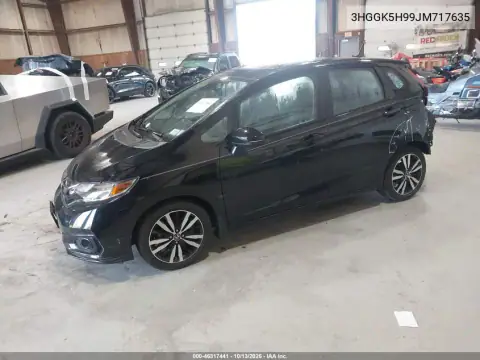 3HGGK5H99JM717635 — 2018 Honda Fit, фото 3 с аукциона IAAI, Задняя часть