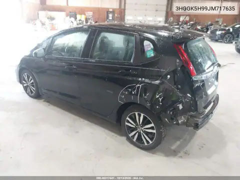 3HGGK5H99JM717635 — 2018 Honda Fit, фото 4 с аукциона IAAI, Задняя часть