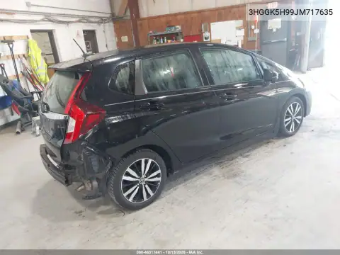 3HGGK5H99JM717635 — 2018 Honda Fit, фото 5 с аукциона IAAI, Задняя часть