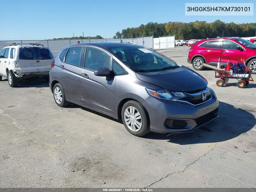 2019 Honda Fit Lx VIN 3HGGK5H47KM730101 фото 2