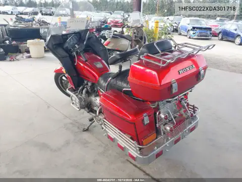 1983 Honda Gl1100 A VIN 1HFSC022XDA301718 фото 4