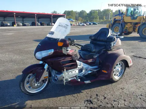 2008 Honda Gl1800 VIN 1HFSC47F68A702496 фото 2