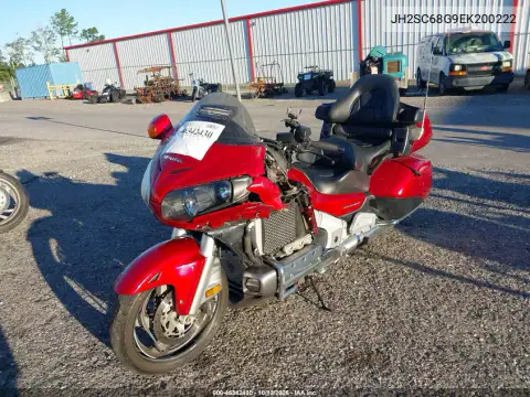 2014 Honda Gl1800 G VIN JH2SC68G9EK200222 фото 2