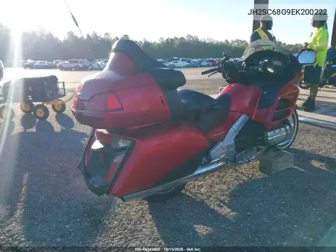 2014 Honda Gl1800 G VIN JH2SC68G9EK200222 фото 4