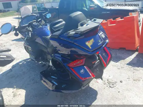 2018 Honda Gl1800 VIN JH2SC7903JK000969 фото 3