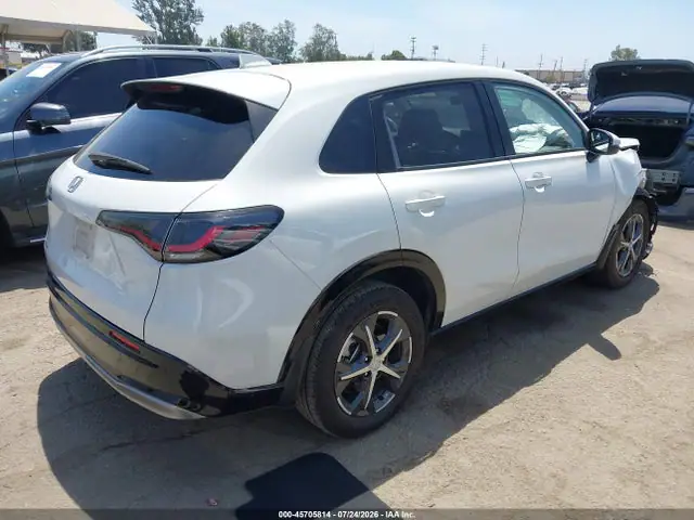 3CZRZ1H75PM709500 — 2023 Honda HR-V 2WD EX-L, фото 4 с аукциона IAAI 30.09.2026, Передняя часть справа