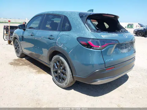 2024 Honda Hr-v 2wd Sport/2wd Sport W/o Bsi VIN 3CZRZ1H51RM746559 фото 3
