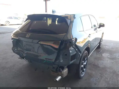 2024 Honda Hr-v 2wd Sport/2wd Sport W/o Bsi VIN 3CZRZ1H50RM724858 фото 4