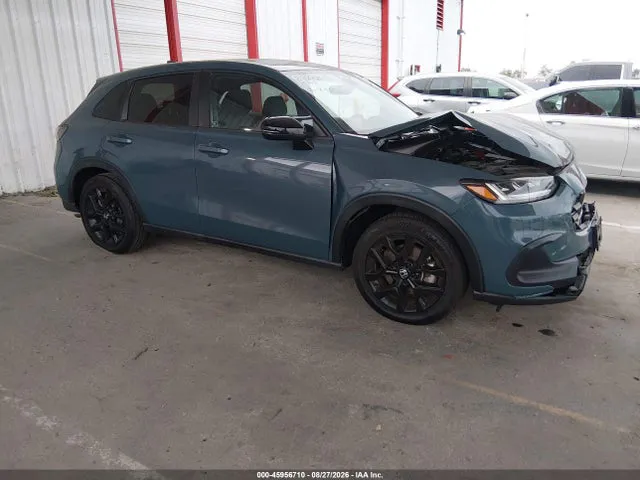 2024 Honda Hr-v 2wd Sport/2wd Sport W/o Bsi VIN 3CZRZ1H53RM743842 фото 1