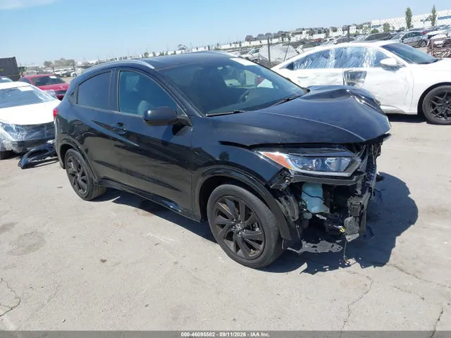 2022 Honda Hr-v 2wd Sport VIN 3CZRU5H15NM736016 фото 1