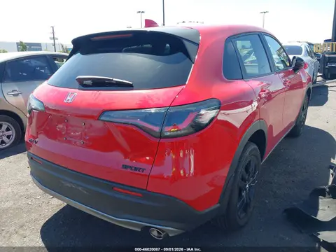 2026 Honda Hr-v 2wd Sport VIN 3CZRZ1H53TM728443 фото 4