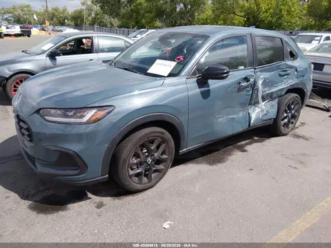 2024 Honda Hr-v Awd Sport/awd Sport W/o Bsi VIN 3CZRZ2H59RM721835 фото 2
