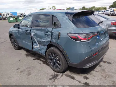 2024 Honda Hr-v Awd Sport/awd Sport W/o Bsi VIN 3CZRZ2H59RM721835 фото 3
