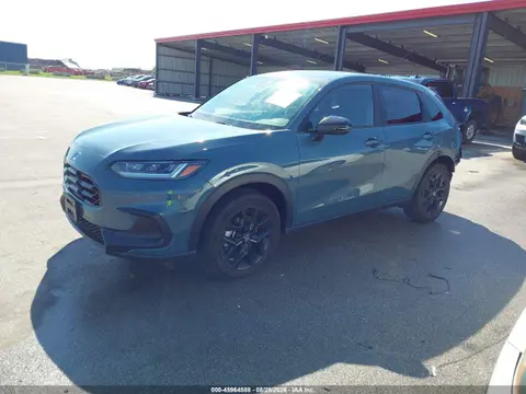 2024 Honda Hr-v Awd Sport/awd Sport W/o Bsi VIN 3CZRZ2H5XRM772549 фото 2