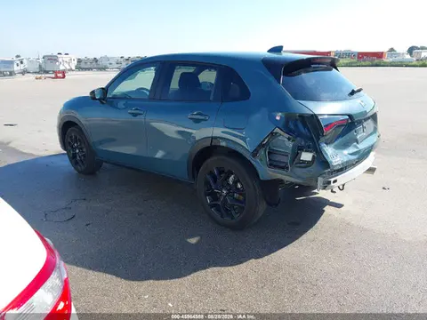 2024 Honda Hr-v Awd Sport/awd Sport W/o Bsi VIN 3CZRZ2H5XRM772549 фото 3